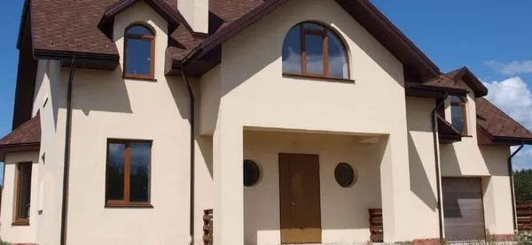 Nátěr fasády rodinného domu v Praze